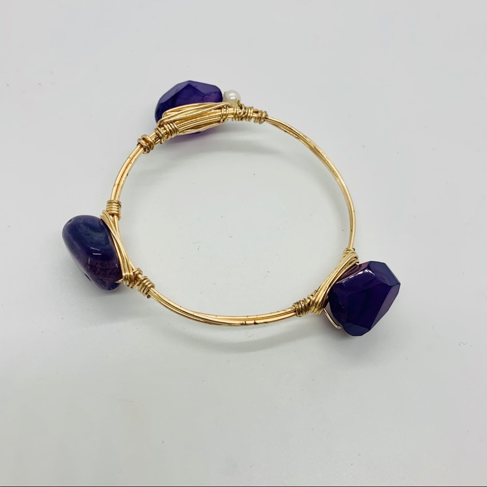 Chunky Stone Bangle